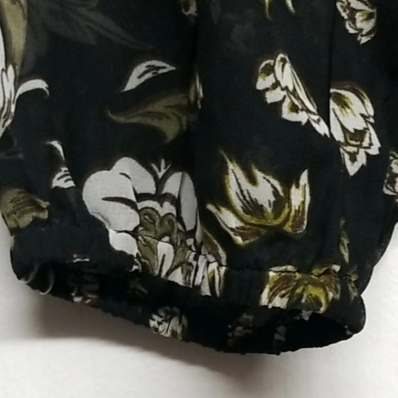 Women's Loft Floral Top Blouse Long Sleeved Size XS - Picture 7 of 13